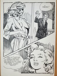 inconnu - MARILYN MONROE et JFK - Planche originale