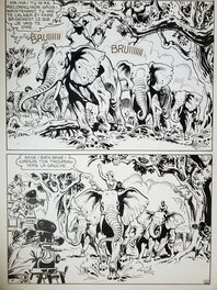 Planche originale - YATACA , FILS DU SOLEIL - album n°31