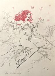 Enrico Marini - Poison Ivy par Enrico Marini - Illustration originale