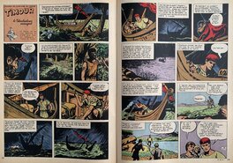 Publication - Spirou #1019 pages 18 et 19 Publication - Spirou #1019 pages 18 et 19
