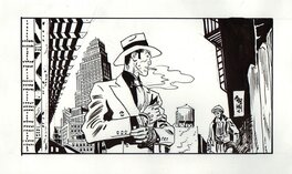 Jordi Bernet - Torpedo - Illustration originale