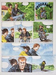 Christian Maucler - LES ENQUÊTES DU COMMISSAIRE RAFFINI     couleur directe - Comic Strip
