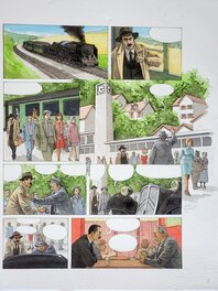 Christian Maucler - LES ENQUÊTES DU COMMISSAIRE RAFFINI  couleur directe - Comic Strip