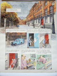 Christian Maucler - LES ENQUÊTES DU COMMISSAIRE RAFFINI T11 L'INCONNUE DE TOWER BRIDGE   couleur directe - Comic Strip