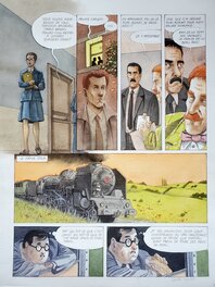 Comic Strip - LES ENQUÊTES DU COMMISSAIRE RAFFINI T11 L'INCONNUE DE TOWER BRIDGE  couleur directe