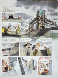 Comic Strip - LES ENQUÊTES DU COMMISSAIRE RAFFINI T11 L'INCONNUE DE TOWER BRIDGE couleur directe