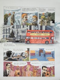 Christian Maucler - LES ENQUÊTES DU COMMISSAIRE RAFFINI T11 L'INCONNUE DE TOWER BRIDGE   couleur directe - Comic Strip