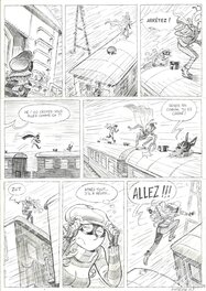 Une aventure des Spectaculaires - Planche originale