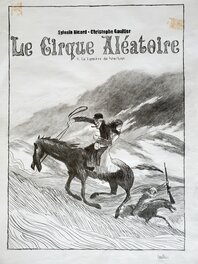 Couverture originale - LE CIRQUE ALEATOIRE  T2 LA LUMIERE DU KOUCHAN