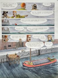 Christian Maucler - LES ENQUÊTES DU COMMISSAIRE RAFFINI T11 L'INCONNUE DE TOWER BRIDGE   couleur directe - Comic Strip