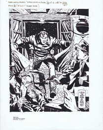 Alex Toth - Terry and Pirated Folio piece by Alex Toth 1987 - Original Illustration