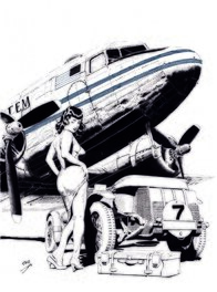 Thib - Bentley - Illustration originale