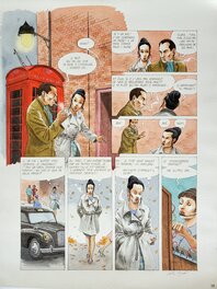 Christian Maucler - LES ENQUÊTES DU COMMISSAIRE RAFFINI T11 L'INCONNUE DE TOWER BRIDGE  couleur directe - Comic Strip