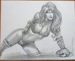 Monte M. Moore - Red Sonja - Comic Strip