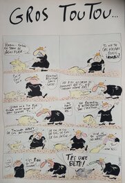 Jean-Marc Reiser - Gros toutou - Planche originale