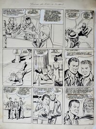 Gérald Forton - LES BELLES HISTOIRES DE L'ONCLE PAUL : HEROS DE L'AIR A 20 ANS planche originale - Comic Strip