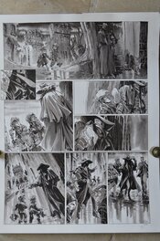 Tiburce Oger - L'enfer pour aube tome 1 planche 11 - Planche originale