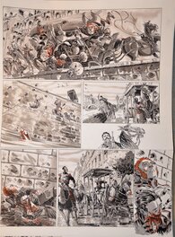 Tiburce Oger - L'enfer pour aube tome 2 planche 9 - Comic Strip