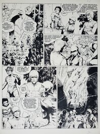 HANS T3 LES MUTANTS DE XANAÏA planche originale