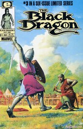 The Black Dragon #3 (couverture) The Black Dragon #3 (couverture)