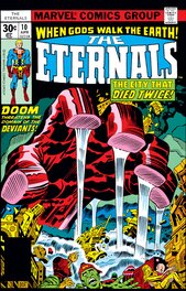 The Eternals #10 (couverture) The Eternals #10 (couverture)