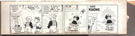 Ernie Bushmiller - Arthur et ZOE - Comic Strip