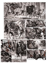 Tiburce Oger - L'enfer pour aube tome 1 planche 13 - Comic Strip