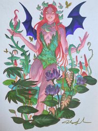 Mindy Lee - Poison Ivy par Mindy Lee - Original Illustration