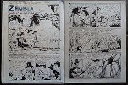 Bertrand Charlas - Zembla " SOS sur le Fleuve " 1968 - Comic Strip
