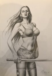 Original Illustration - Le Régulateur - Hestia Katana