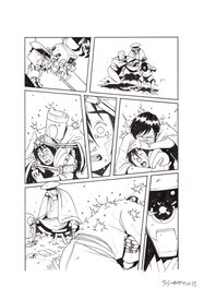 Sylvain Repos - Planche originale de la page 75 du tome 1 Yojimbot - Comic Strip