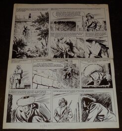 Dino Attanasio - Bob Morane - Le collier de Civa - Planche 33 - Planche originale