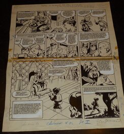 Dino Attanasio - Oncle Paul - Les cheveux d'or du diable - Planche 1 - 1951 - Comic Strip