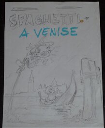 Spaghetti à Venise - Cryonné de couverture