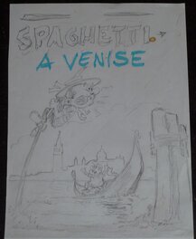 Spaghetti à Venise - Cryonné de couverture Spaghetti à Venise - Cryonné de couverture