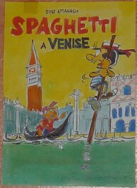 Spaghetti à Venise - Projet de couverture