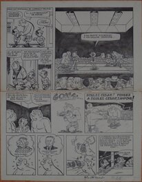 Dino Attanasio - Spaghetti - Le Grand Zampone - Planche 9 - Planche originale