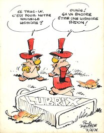 Paul Deliège - Les Krostons / De Krobbels - Original Illustration