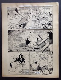 La planche originale 2 au format entier de 23.5 X 30.5 Cm La planche originale 2 au format entier de 23.5 X 30.5 Cm