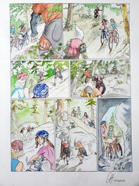 Christophe Carmona - LES AVENTURES D'ALINE couleur directe - Comic Strip