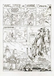 Vince - Donjon Antipodes + T10001, Le coffre aux âmes - Planche originale 40 - Comic Strip