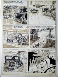 Planche originale - BORSALINO  T3 TOM DRAKE-LE TRESOR DE L'INDIEN