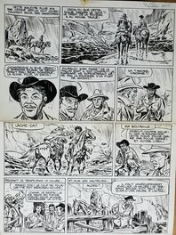 Fred & Liliane Funcken - DOC SILVER  T4 LA VALLEE DE LA PEUR - Comic Strip