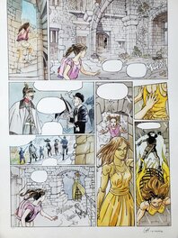 Christophe Carmona - LES AVENTURES D'ALINE  couleur directe - Comic Strip