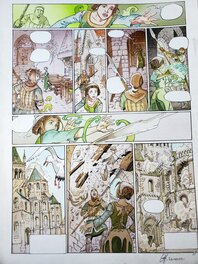 Christophe Carmona - LES AVENTURES D'ALINE T3 LES GARDIENS DU MONT SAINT-MICHEL couleur directe - Comic Strip