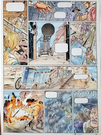 Christophe Carmona - LES AVENTURES D'ALINE couleur directe - Comic Strip