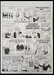 Christian Godard - Adeline du bout de la nuit. Martin Milan - Planche originale