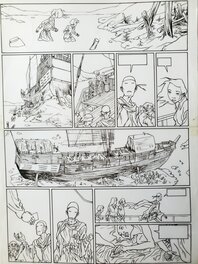 Planche originale sur calque Planche originale sur calque
