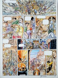 Christophe Carmona - LES AVENTURES D'ALINE T2 HAUT-KOENIGSBOURG - LE DEFI DU TEMPS couleur directe - Comic Strip