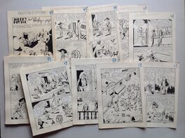Photo 2 des 25 planches originales de cet épisode complet Photo 2 des 25 planches originales de cet épisode complet
